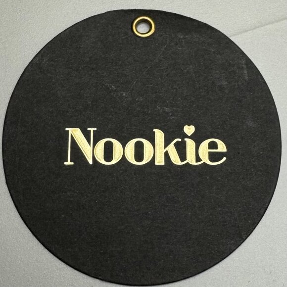 Nookie Darling Square Neck Broderie Anglaise Mini Dress White Size Large NWT - Picture 6 of 6